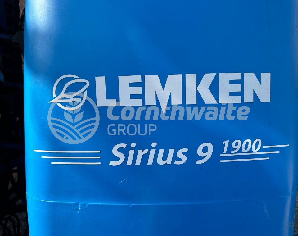 Lemken Sirius 9/1900 Mounted Sprayer